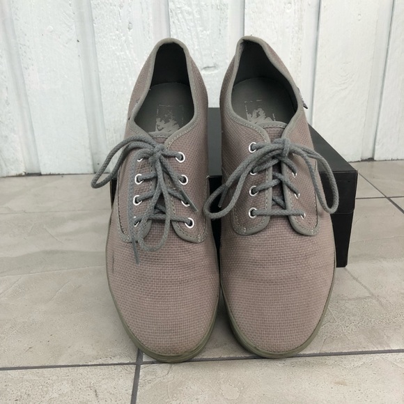 Gray hemp men’s vans sneakers - Picture 5 of 5